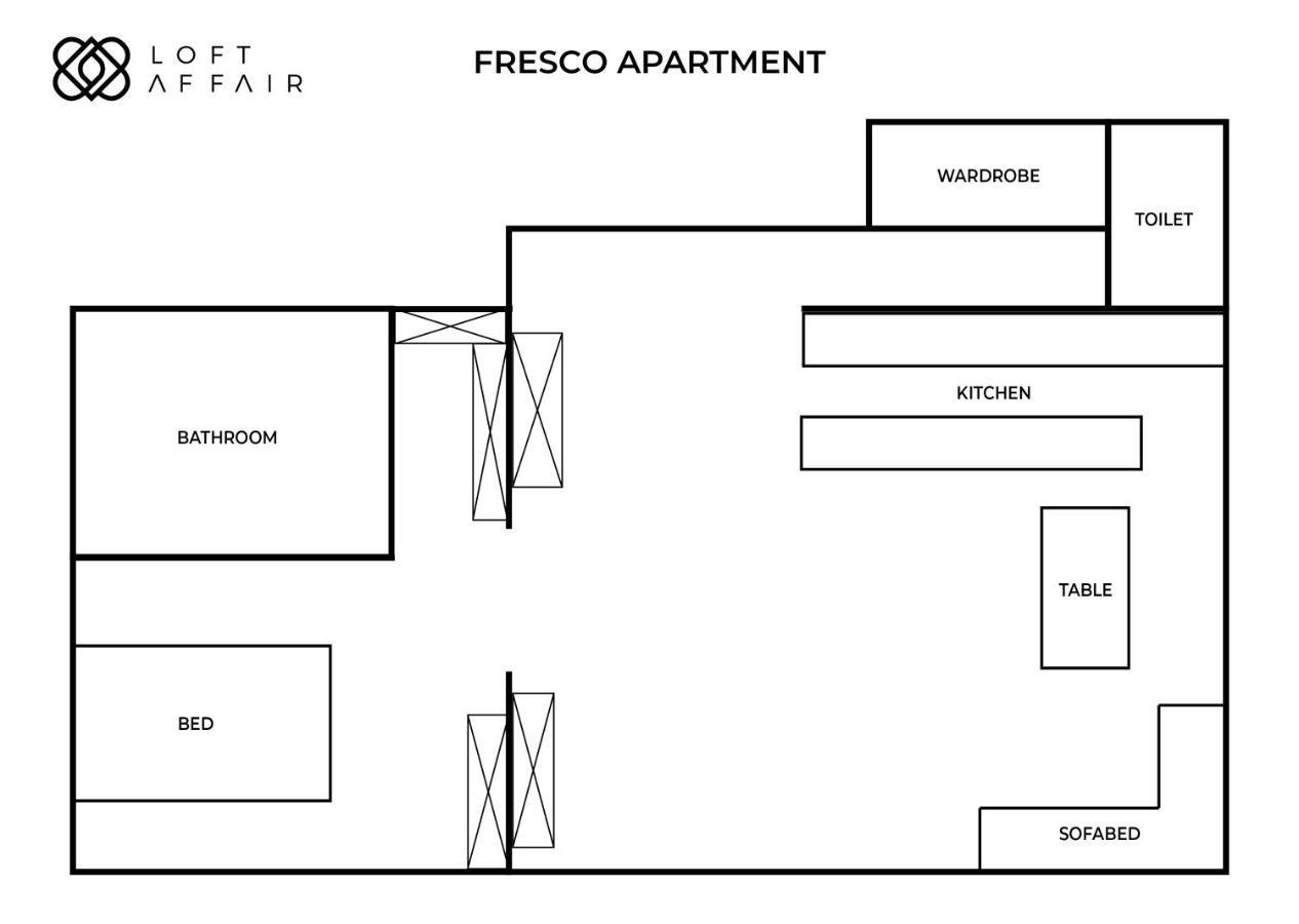 Fresco Apartment - Loftaffair Kraków Zewnętrze zdjęcie